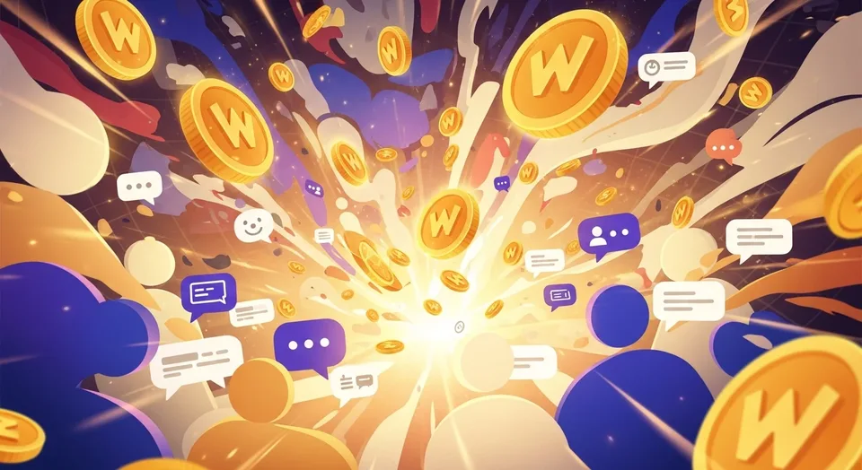 Waffle Social Casino community illustration